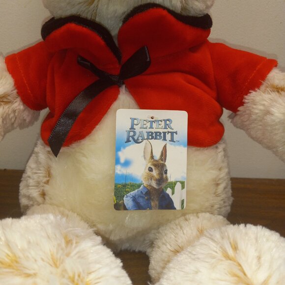 Peter Rabbit Movie Flopsy Bunny Cottontail Dan Dee Plush Stuffed Animal - Picture 3 of 9